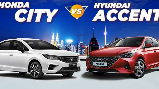 so sánh Honda city vs huyndai accent